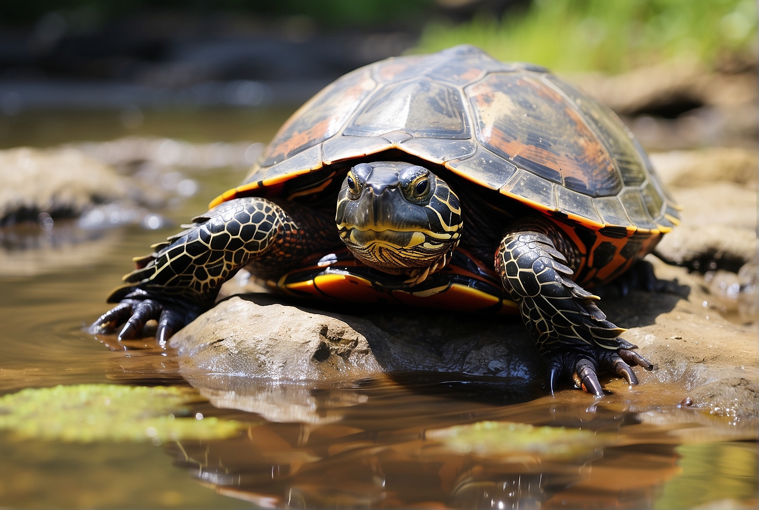 How Long Can a Painted Turtle Stay Out of Water?